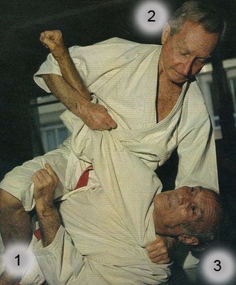 Carlos Helio Gracie drilling