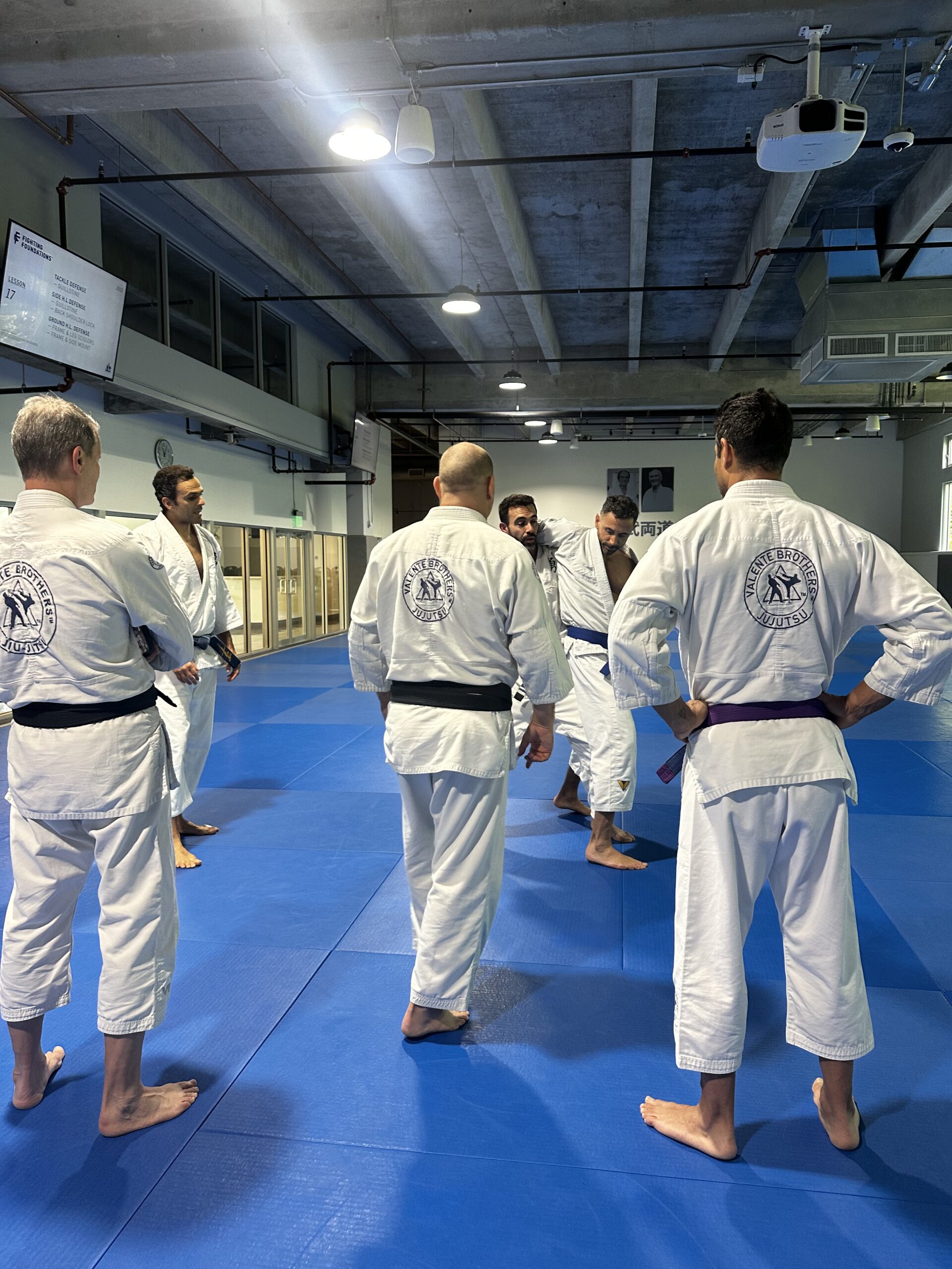 Training self defense scenarios