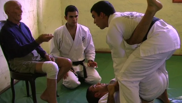 Valente brothers getting direction from GrandMaster Helio