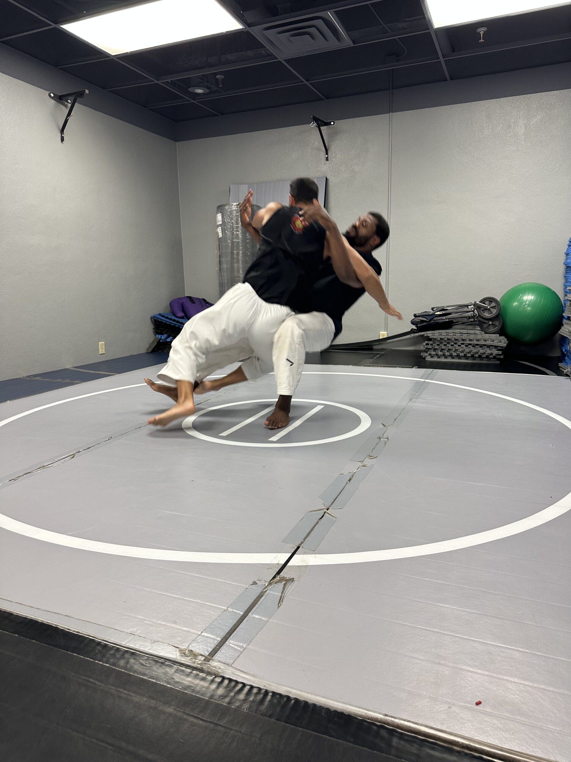 Sometimes you gotta get thrown